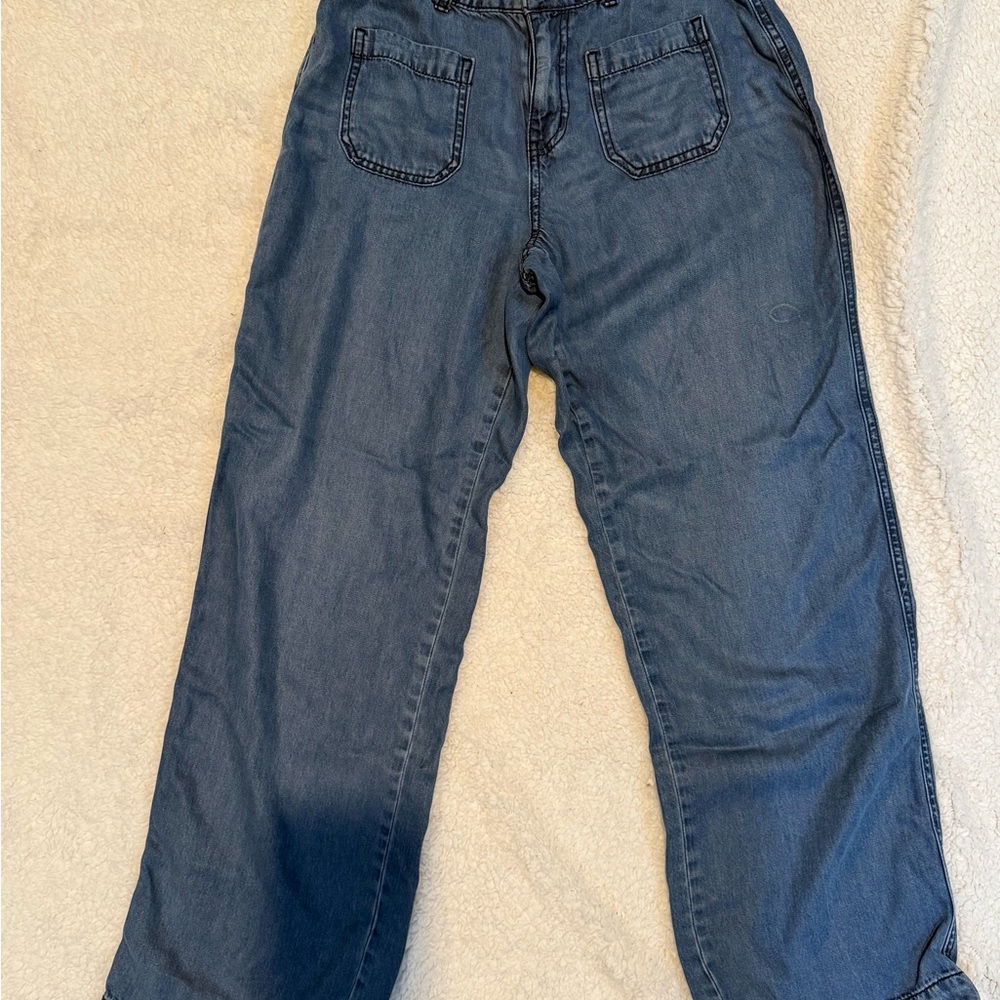 Relaxed Fit Dark Blue Denim Jeans